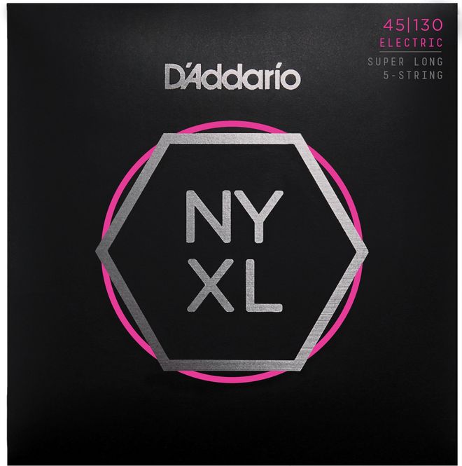 Hovedbilde D'addario NYXL45130SL El-bass NYXL Nickel Wound 045-130 5-str.Super Long