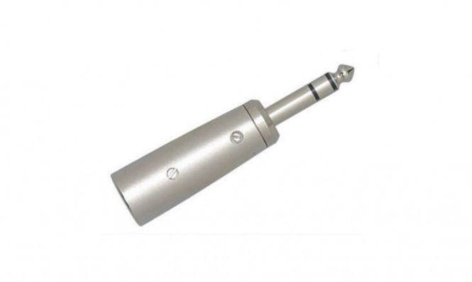 Hovedbilde AMP D03 - Adapter XLR (han) til jack (han) stereo