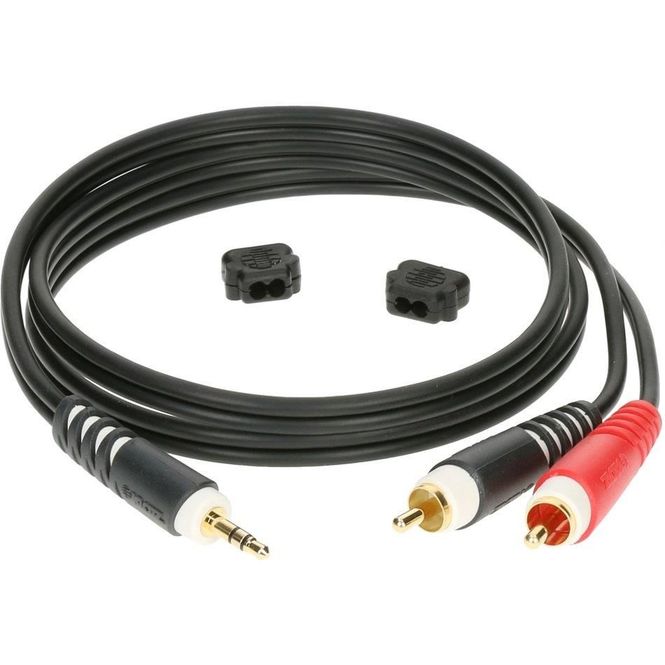 Hovedbilde Klotz AY7-0600 stereo minijack til 2x phono, 6m