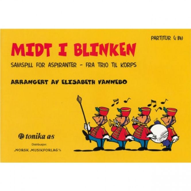 Hovedbilde Midt i Blinken for korps samspillhefte - Partitur