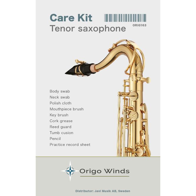 Hovedbilde Origo Care Kit, vedlikeholdssett for tenorsaksofon