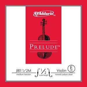 Hovedbilde D'Addario Prelude J811 Violin E-1, 1/2 St&aring;l