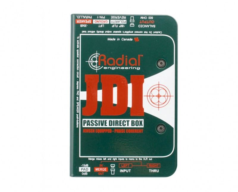 Radial JDI MK3 Jensen Passive DI, Direct Box