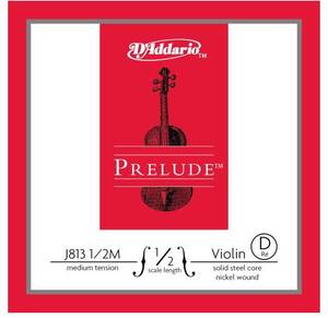 Hovedbilde D'Addario Prelude J813 Violin D-3, 1/2 St&aring;l/Nikkel