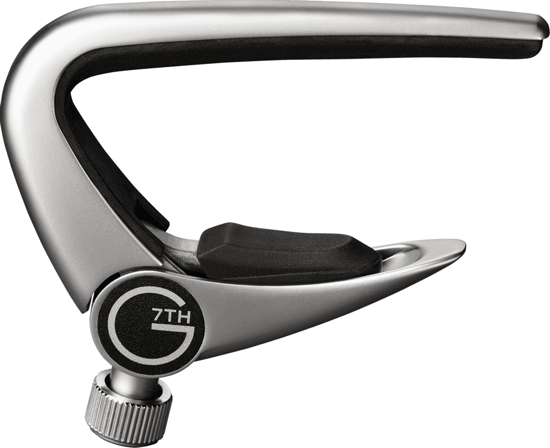 G7TH  Capo  Newport 12 string - Silver