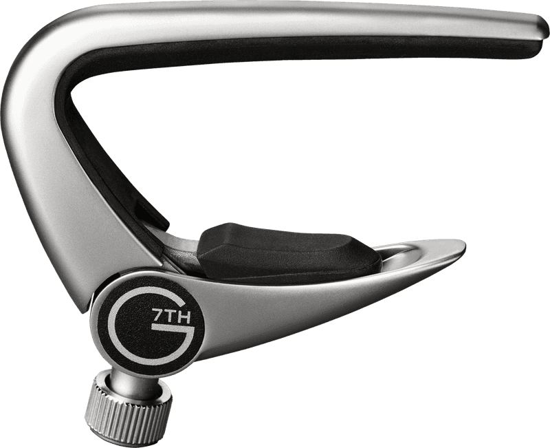 G7TH  Capo  Newport 12 string - Silver