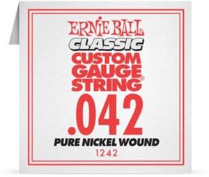 Hovedbilde Ernie Ball .042 Pure Nickel Electric Guitar String