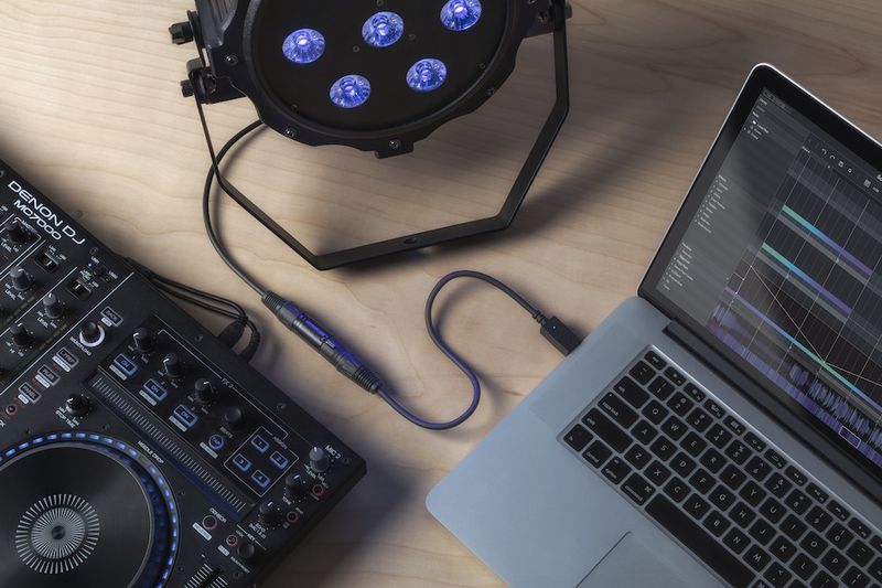 SoundSwitch Micro-DMX Interface, DMX lighting control for DJs