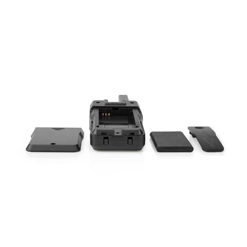 Nedis Walkie-Talkie Set m/ladestasjon, Opp til 10 km, 8 kanaler