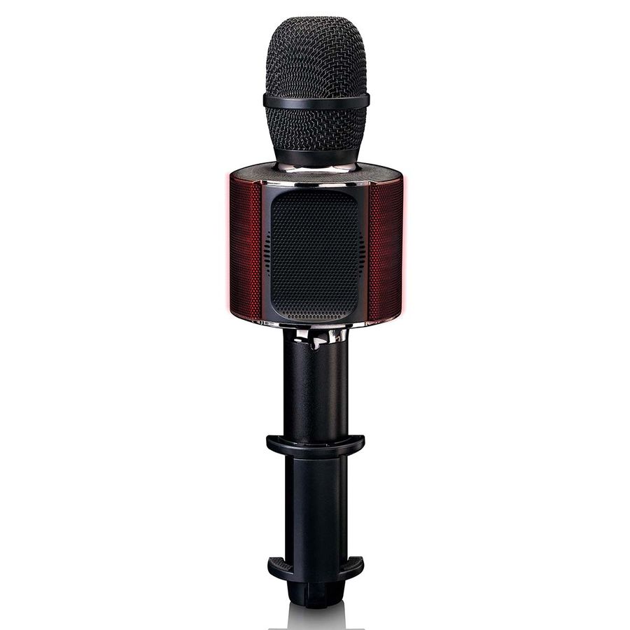 Lenco BMC-090 Bluetooth Karaokemikrofon med høyttaler og belysning