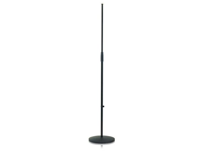 Hovedbilde K&M 260/1B – rett mikrofonstativ med rund fot