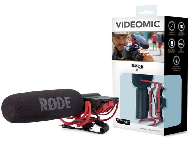 Hovedbilde Røde VideoMic Rycote Shotgunmikrofon
