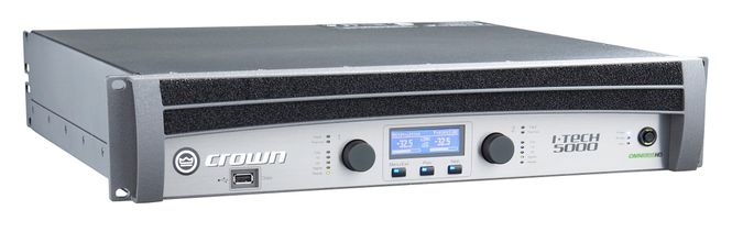 Hovedbilde Crown I-Tech5000 HD forsterker 2 x 2500W i 4 Ohm
