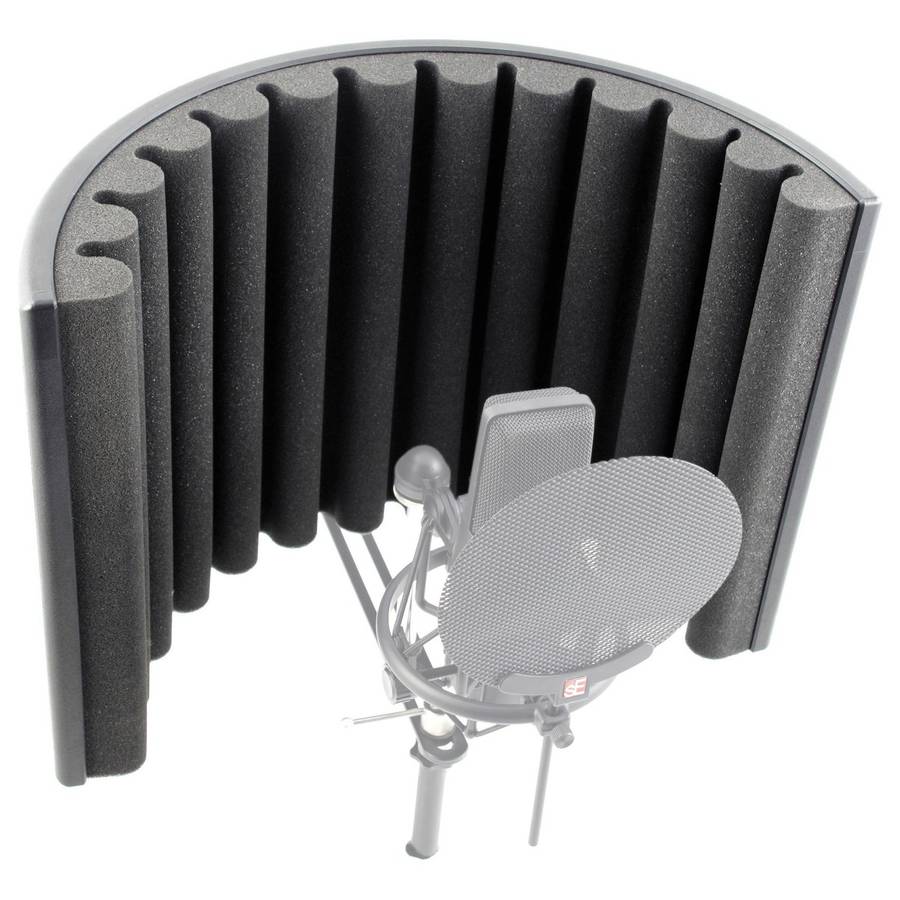 sE RF-X WB White/Black Reflexion Filter X,  Instant vocal booth for any home studio