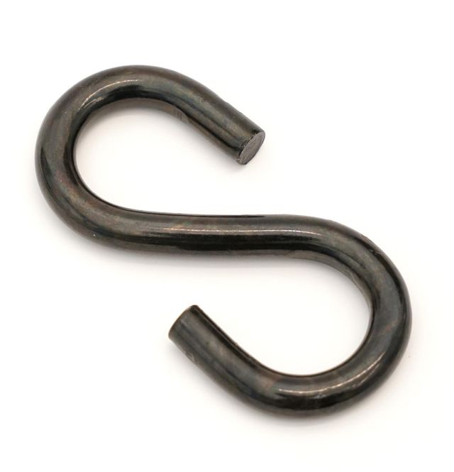 Hovedbilde Kagu S-krok, 45mm, sort. tr.tykkelse 4,2mm