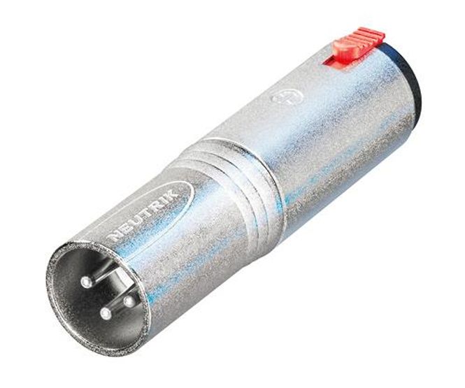 Hovedbilde Neutrik overgang XLRM-st.jack