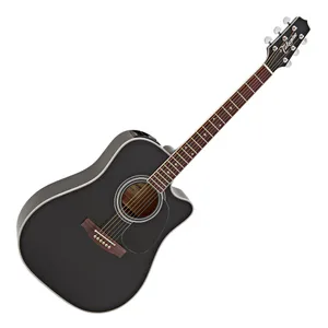 Hovedbilde Takamine EF341SC m/ koffert, CT4BII + palathetic piezo pickup, sort