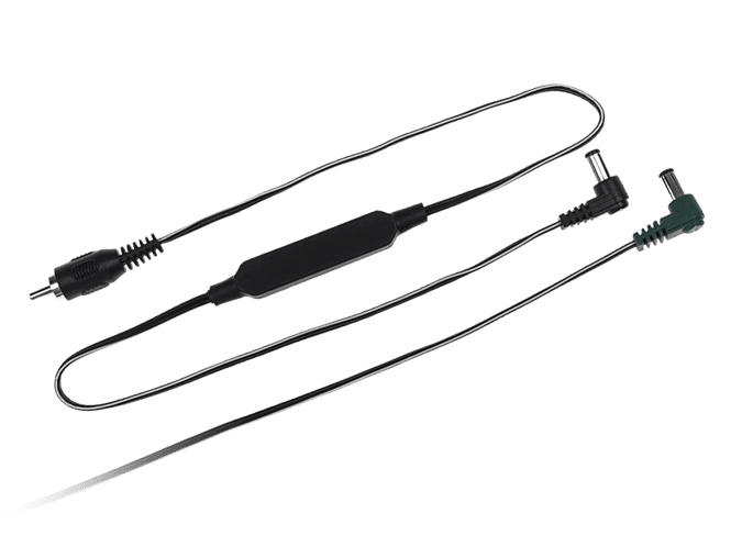 Hovedbilde Cioks Booster Flex type 1, doubles one outlet's voltage, 50cm (black)
