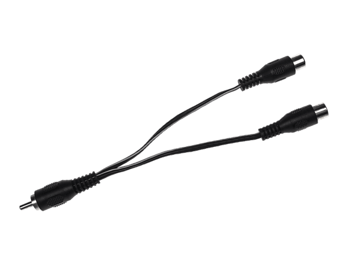 Hovedbilde Cioks Split adapter Flex, 10cm (black)