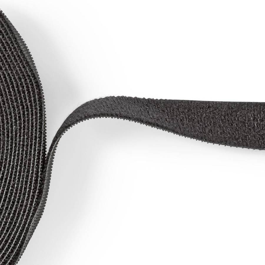 Nedis Velcro Cable Roll, 910cm borrelåsbånd som kan klippes til ønsket lengde