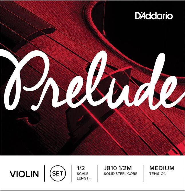 Hovedbilde D'Addario J810 1/4M Prelude Violin Set, Fiolinstrenger