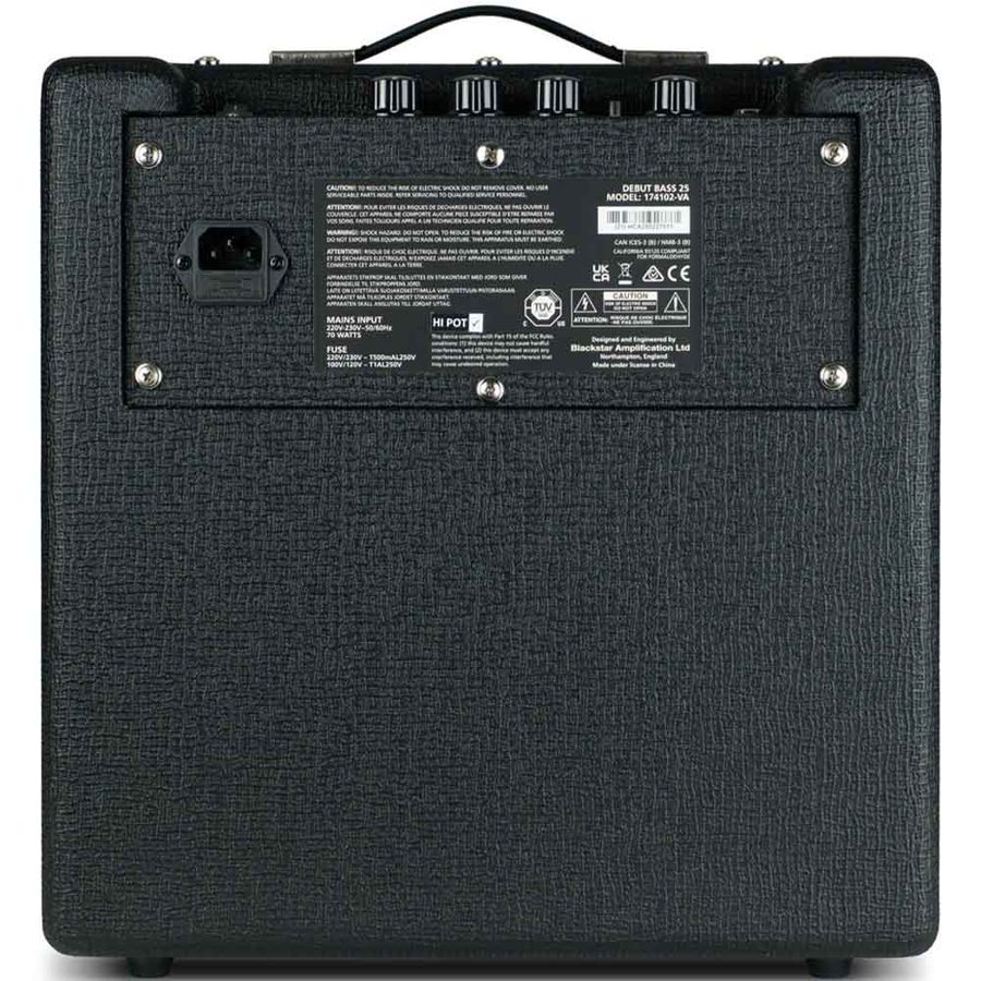 Blackstar Debut Bass 25,  Basscombo, 1 x 8