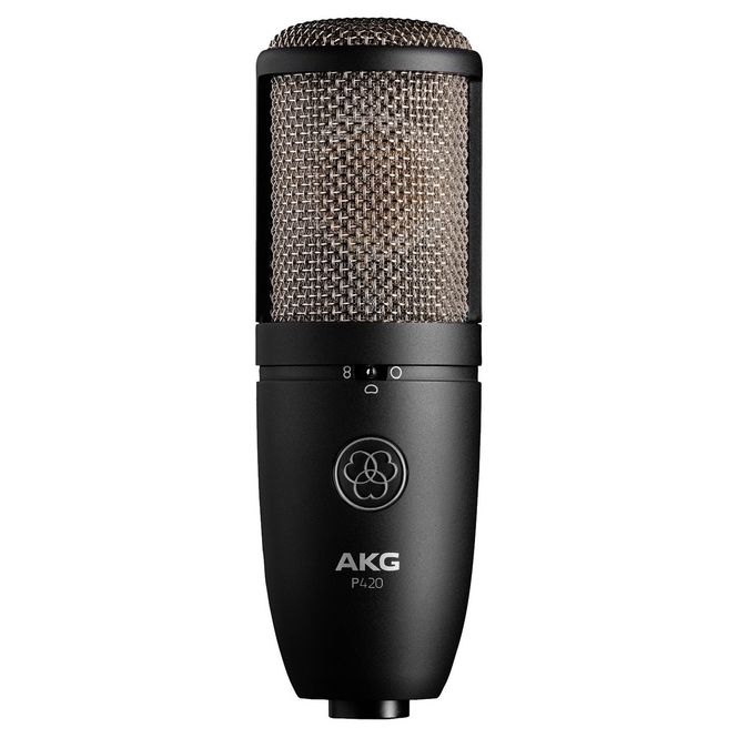 Hovedbilde AKG P420 Kondensatormikrofon, Stormembran, Multikarakteristikk