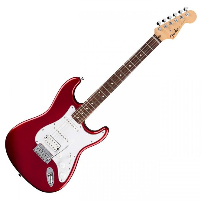 Hovedbilde Fender Standard Stratocaster® HSS, gripebrett i laurbærtre, Candy Cola
