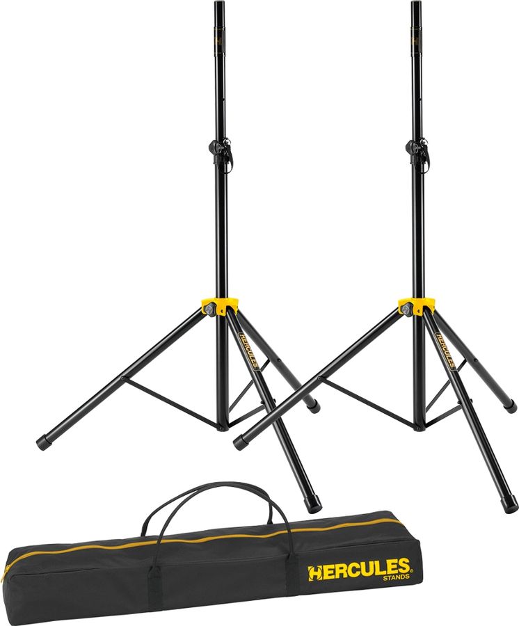Hercules SS200BB Høyttalerstativ pakke, 2 stativer + bag