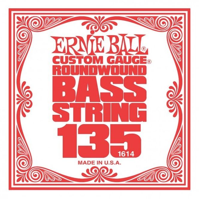 Hovedbilde Ernie Ball EB-1614, løs streng, wound, til el-bass .135rw