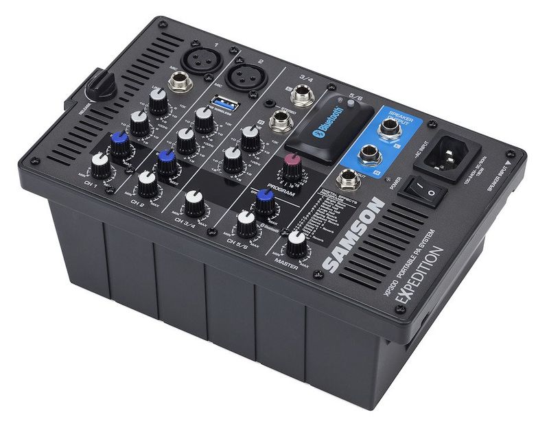 Samson XP300B, Bærbart PA system m/ Bluetooth