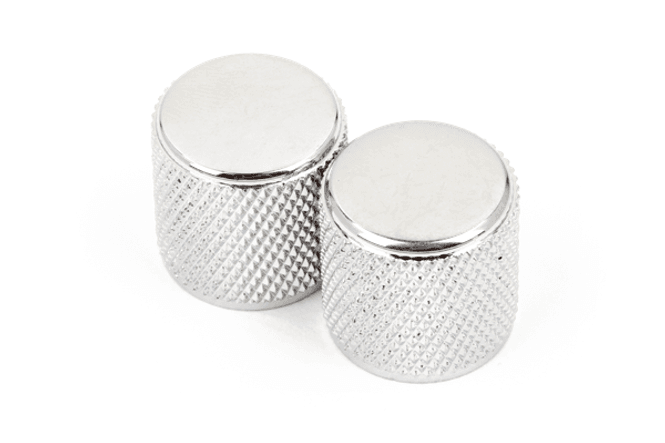 Hovedbilde Fender Telecaster / Precision Bass Knurled Knobs Set, Chrome (2 stk.)