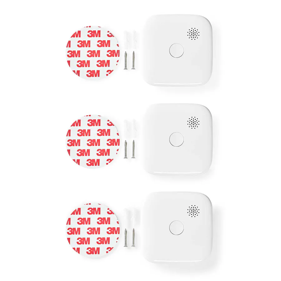 SmartLife Wi-Fi røykvarsler 3-pak, Fotoelektrisk detektor