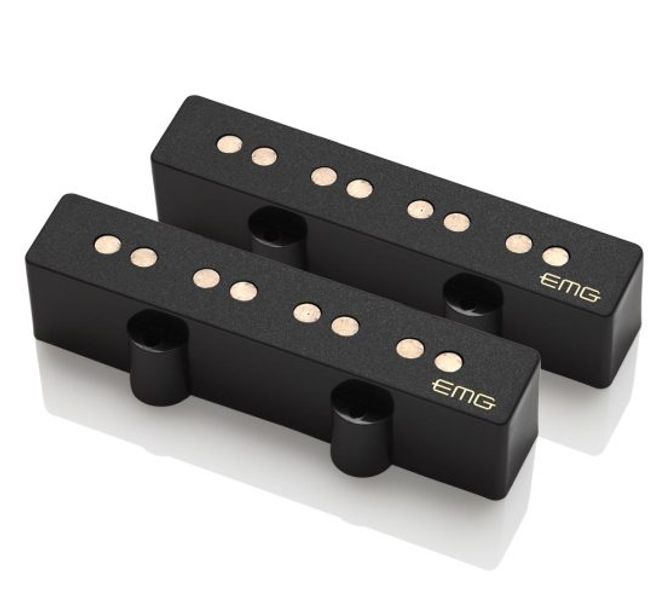 Hovedbilde EMG JV-SET-BK, J-Bass pickup set, aktiv