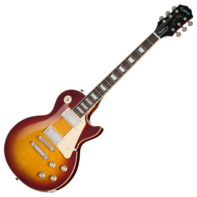 Hovedbilde Epiphone Les Paul Standard 60s Figured, m/ Premium Gigbag, Iced Tea Burst - B VARE