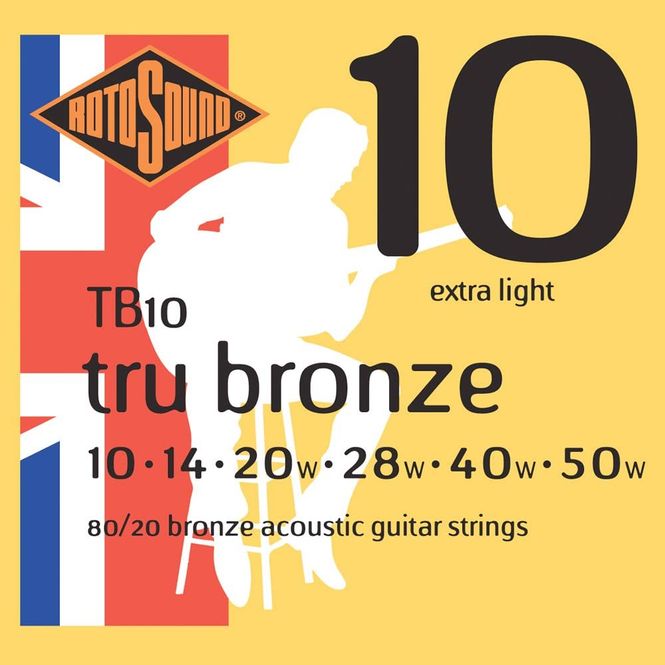 Hovedbilde Rotosound TB10 80/20 Bronze 10-50