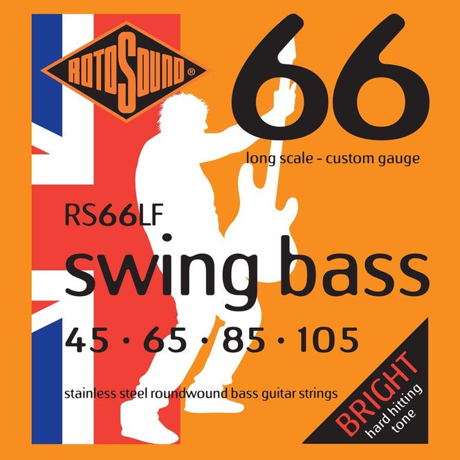 Hovedbilde Rotosound RS66LF Stainless Steel 45-105