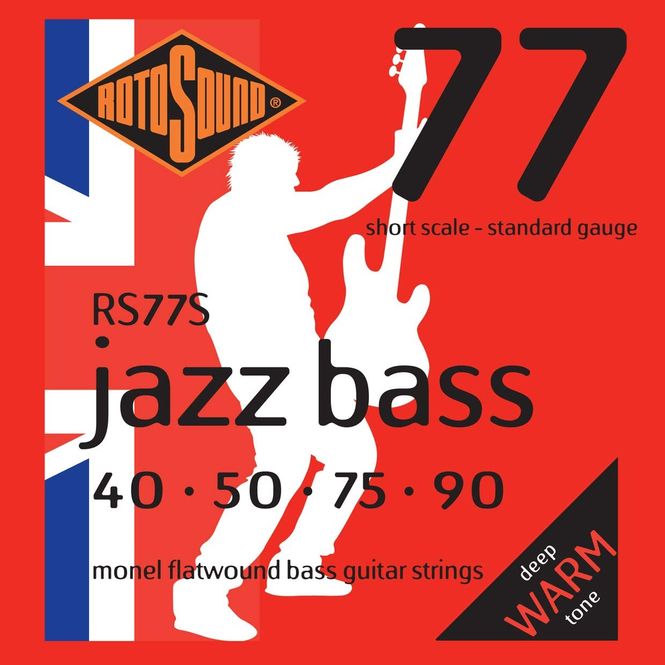 Hovedbilde Rotosound RS77S Monel Flatwound Short 40-90