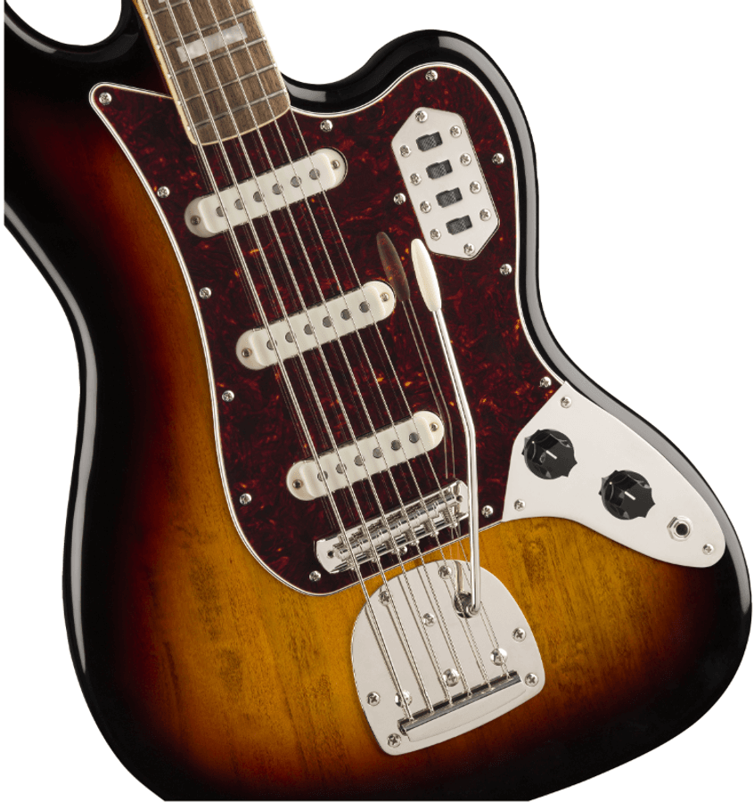 Squier Classic Vibe Bass VI, Laurel Fingerboard, 3-Color Sunburst