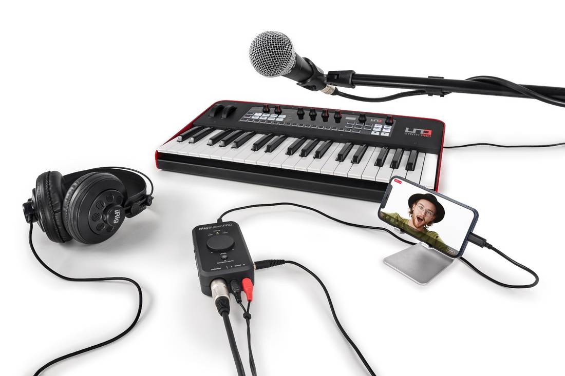 IK Multimedia iRig Stream Pro Lydkort for streaming og podcast