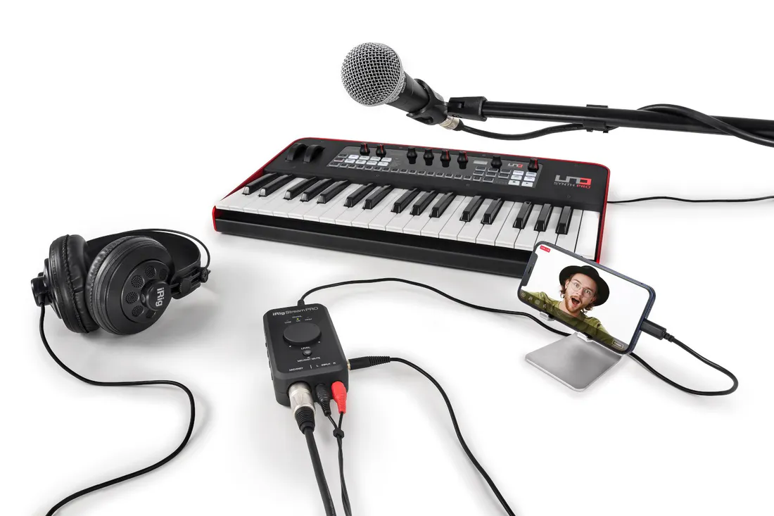IK Multimedia iRig Stream Pro Lydkort for streaming og podcast