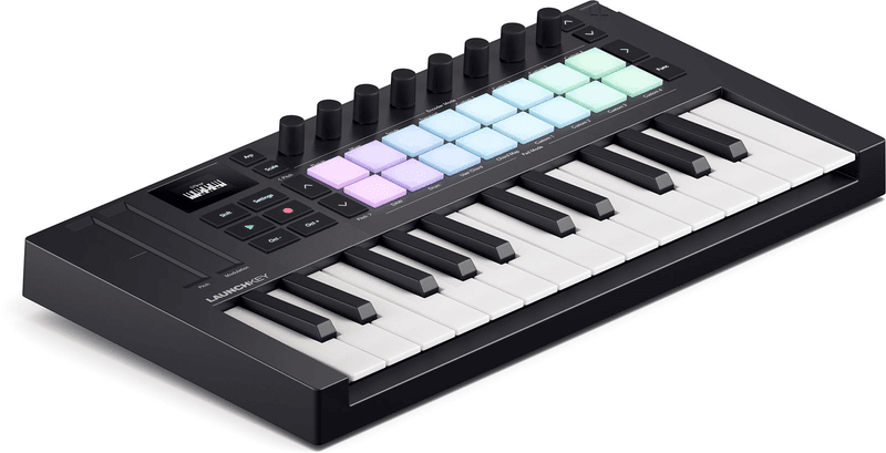 Novation LaunchKEY MINI 25 MK4, USB/MIDI kontroller