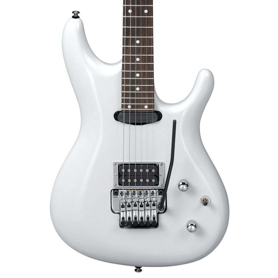 Ibanez JS140 Joe Satriani Signatur m/koffert, White - BRUKT