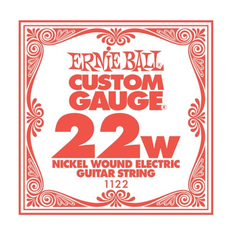 Ernie Ball EB-1122, løs streng, wound, til el-gitar .022w