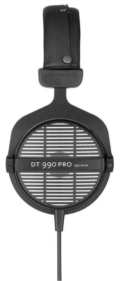 Beyerdynamic DT 990 PRO hodetelefon, åpen studiomodell, 250 Ohm