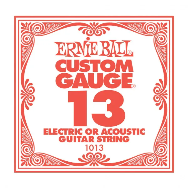 Ernie Ball EB-1013 Plain steel string, løs streng .013