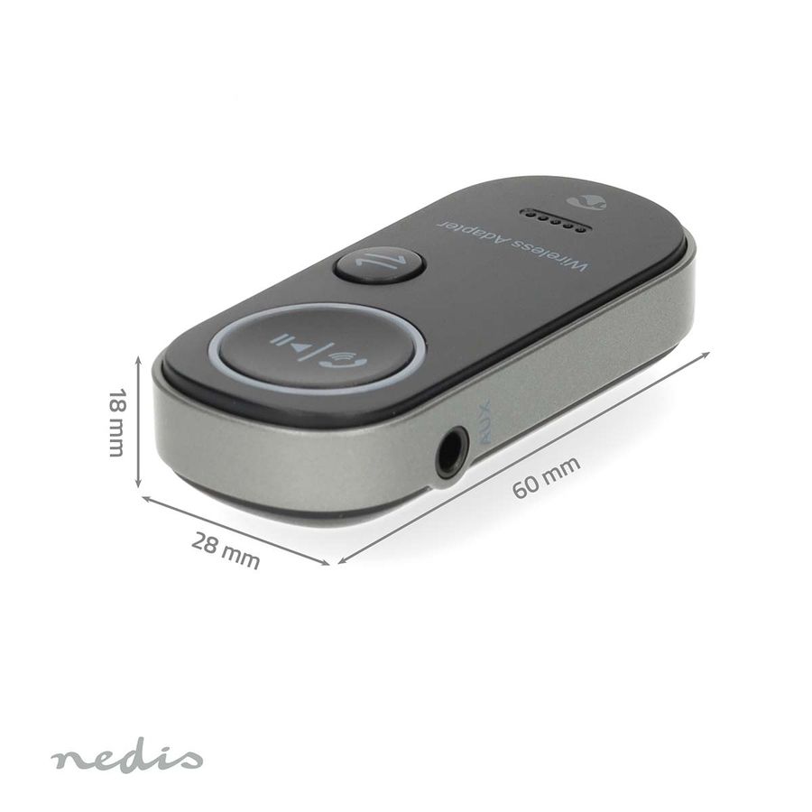 Nedis Bluetooth sender & mottaker, koble til to enheter samtidig