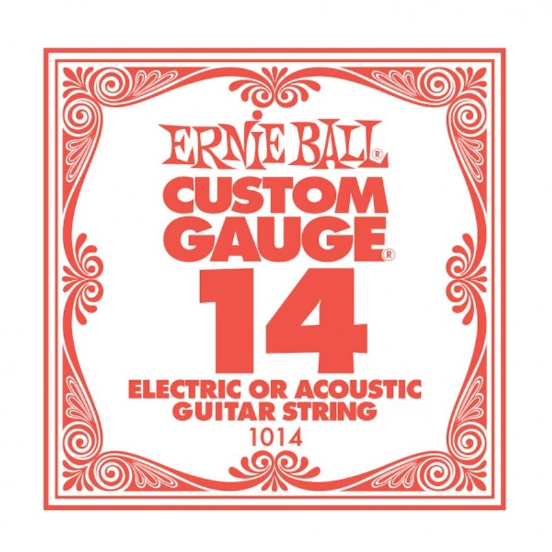 Ernie Ball EB-1014 Plain steel string, løs streng .014