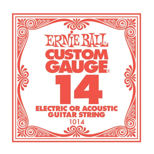 Ernie Ball EB-1014 Plain steel string, løs streng .014
