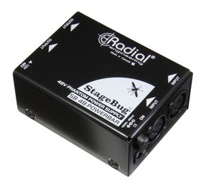 Hovedbilde Radial StageBug SB-48, 48V fantommating for kondensatormikrofoner